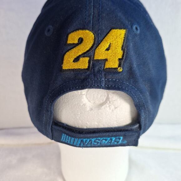 NASCAR Jeff Gordon 24 Dupont Motorsport Strapback Hat Cap Red White Blue - Picture 5 of 9